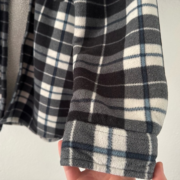 Freedom Foundry Plaid Ultra Soft Fleece Button Up Sherpa Lined Button Up XL - Picture 7 of 12